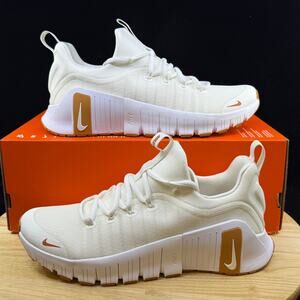 Nike Women's Free Metcon 6 Training Shoes - Sail/Monarch-White FJ7126-103 Sz 9